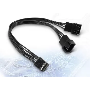 SATA cable Inter-Tech 88885521 0.15 m Black Male/Female