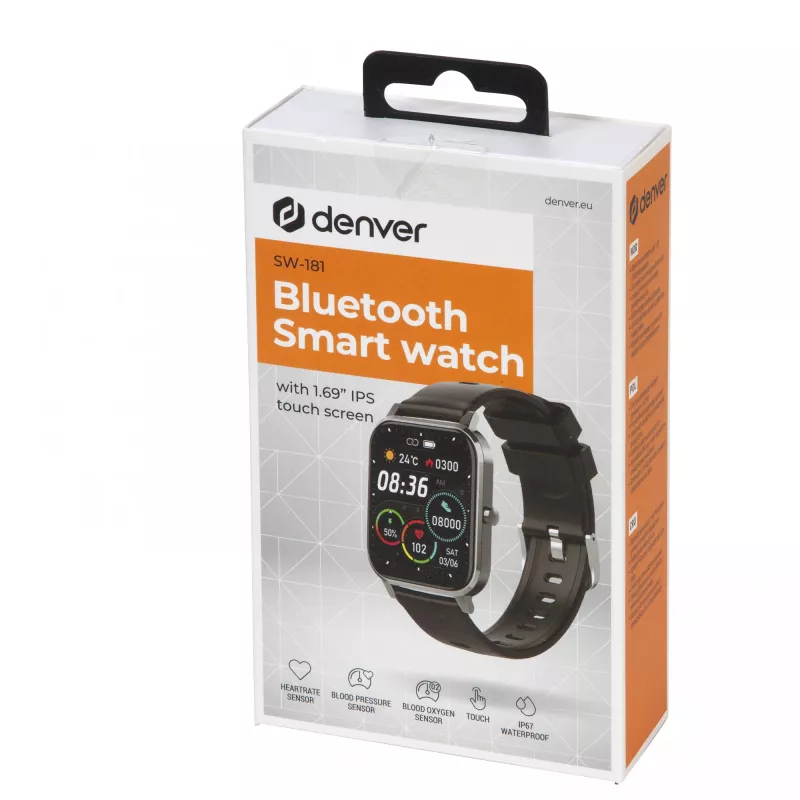 smartwatch Denver SW-181BLACK Black