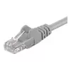 Wentronic Goobay CAT 5e Patch Cable, U/UTP, Grey, 15 m - CCA Copper Mix (68352)