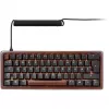 Sharkoon 100068100 Keyboard Office USB QWERTZ German Wood 61 Keys RGB LED