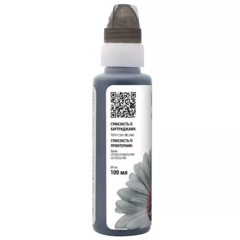 Compatible Barva Epson 101 BK (C13T03V14A) (E101-558-1K) Ink Refill Bottle, Black