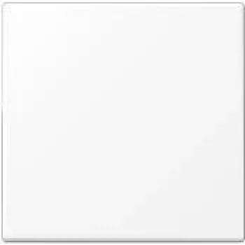 Rocker switch Jung LS 990 WWM, white plastic housing, single-pole, 1 pc