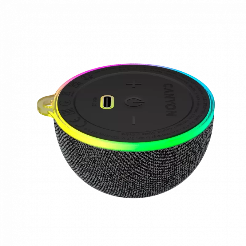CANYON Magnetic BT speaker OnMove 13 5W Black