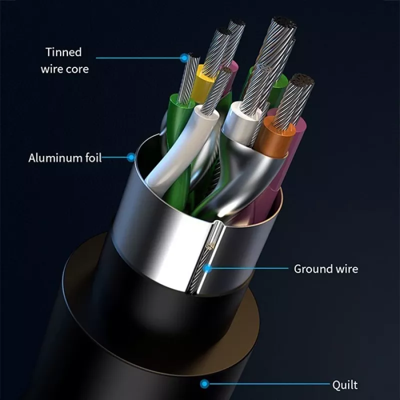 USB hub QOLTEC 53793 — USB 3.0 input, 3× USB 2.0 ports