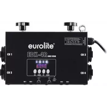 Dimmerpack EUROLITE EDX-4RT 4-channel RDM dimmer pack (model 70064074)