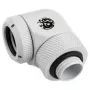 Adapter 90° G1/4 male to 14mm hardtube, rotatable — BitsPower BP-DWE90RML14, white