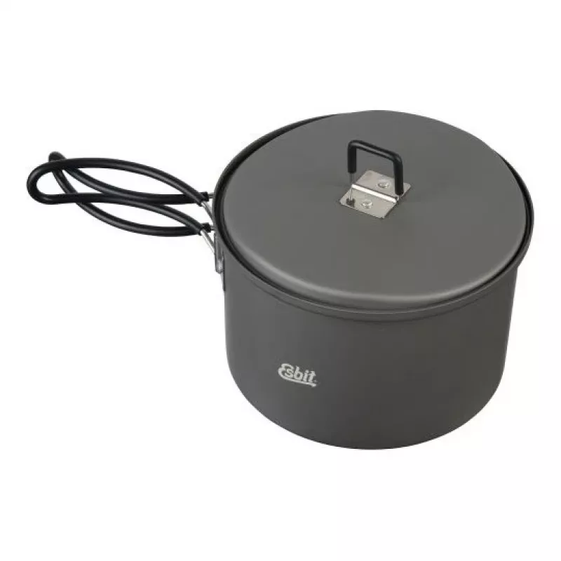 ESBIT PT1600HA camping cookware Pot 1.6 L Aluminium, Black