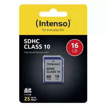 Memory Card Intenso 16GB SDHC Class 10 3411470