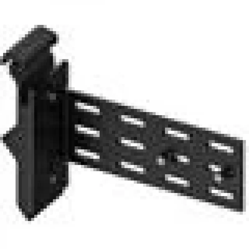 Teltonika PR5MEC23 DIN Rail Mounting Kit – Black ABS & Steel Adapter