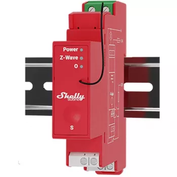 Solid-state relay Shelly Qubino Wave PRO 1PM Red 16A 110-240V