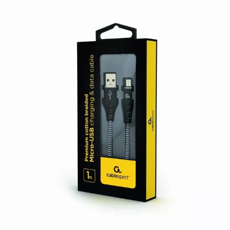 USB cable Gembird CC-USB2B-AMMBM-1M-BW