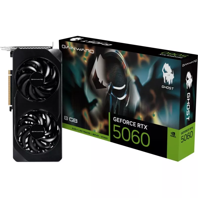 Gainward GeForce RTX 5060 Ghost 8GB GDDR7 Graphics Card