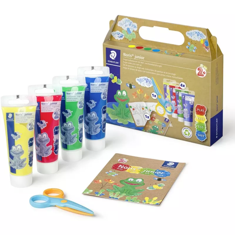 Finger Paint Staedtler 61 C2 Washable Blue Green Yellow