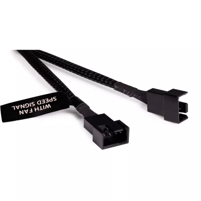 RGB splitter cable Alphacool 18682 Black Plastic 150mm