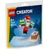 Construction toy LEGO Santa's Chimney polybag 30692 – mini seasonal build set