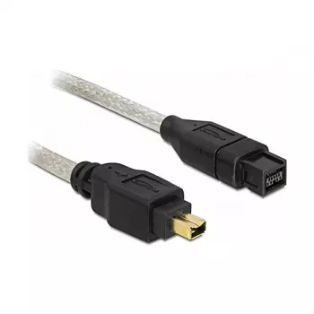 FireWire A/B Cable DeLOCK 82589 2.0m Grey Male/Male