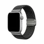 Armband GUAN Premium for Apple Watch 38/40/41/42mm — Black/Grey replacement strap