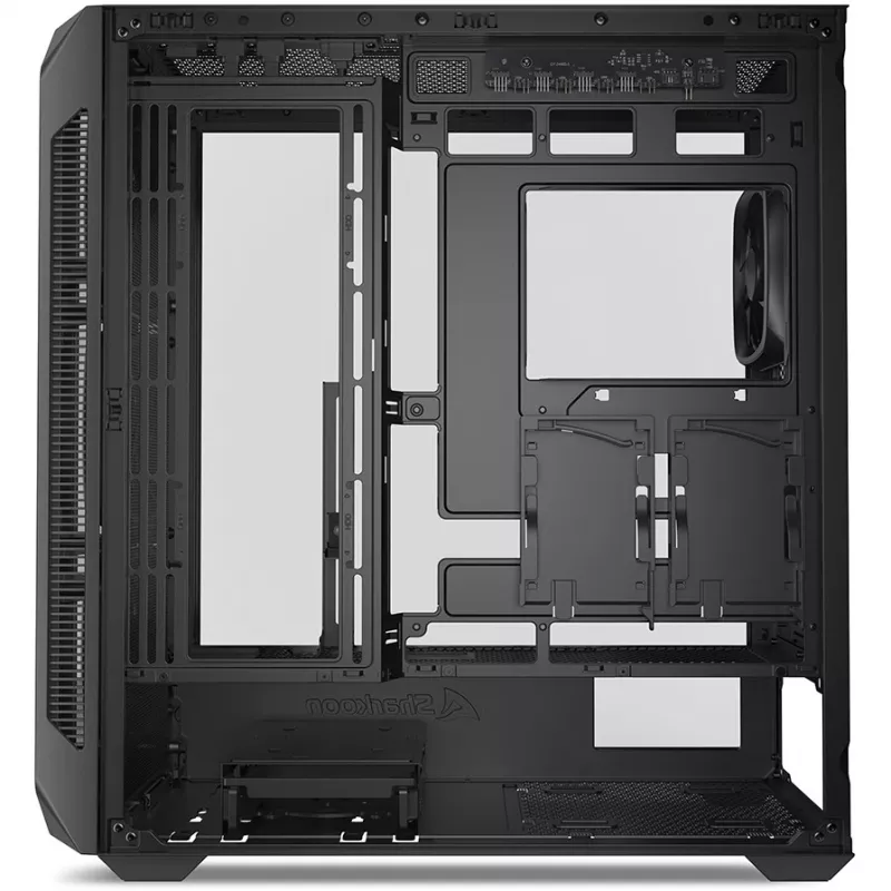 PC Case Sharkoon AK5G RGB Midi Tower Black