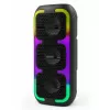 Portable stereo speaker SQUEAK SQ1009 — Bluetooth 5.3, 45W RMS, 10h battery, FM, USB, AUX, LED, 1800 mAh, Black
