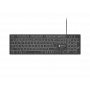Wired keyboard NATEC HERRING GLOW US layout with white backlight