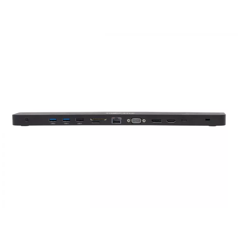 USB-C Dock, Triple Display - 4K HDMI & DP, VGA, USB 3.2 Gen 1, USB-A/C Hub, GbE, 100W PD Charging