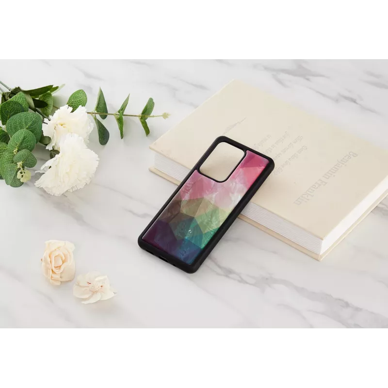 iKins protective phone case for Samsung Galaxy S20 Ultra — water flower black