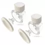 Electric breast pump neno VENTO TWIN cordless, rechargeable, double/dual mode, LCD, 150 ml bottles, beige