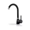 Kitchen mixer PYRAMIS Bello 090935601 Granite Volcano Black, deck-mounted, single-lever, 300 mm height, 200 mm depth