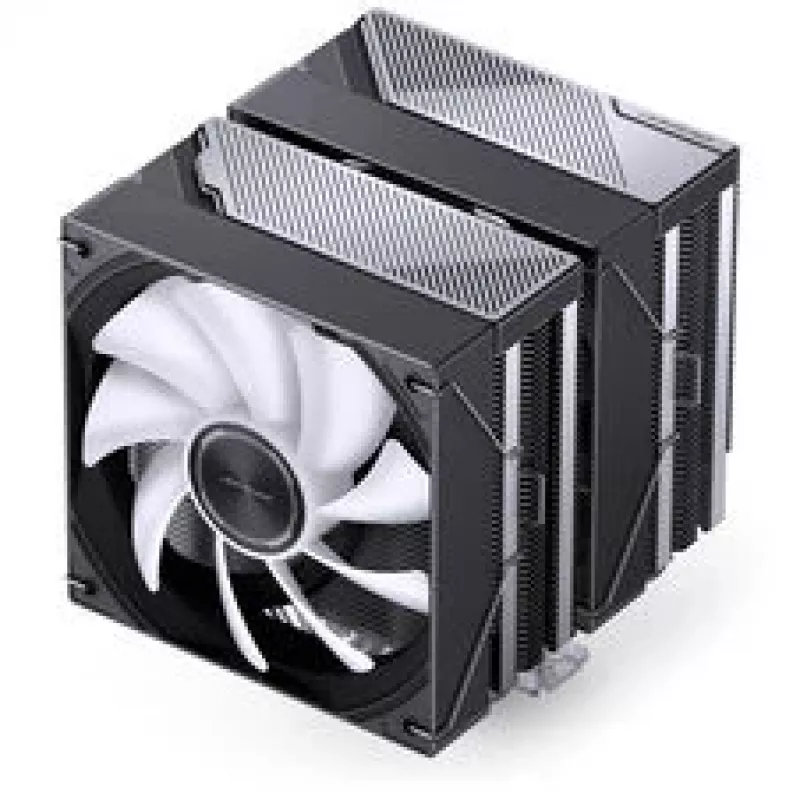 CPU cooler Jonsbo CA80 Dual-Tower, 2×120mm PWM fans, ARGB, black