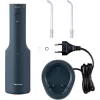 EW-DJ66, 0.2 l, blue, cordless oral irrigator, sonic toothbrush, rechargeable battery, 100 - 240 V