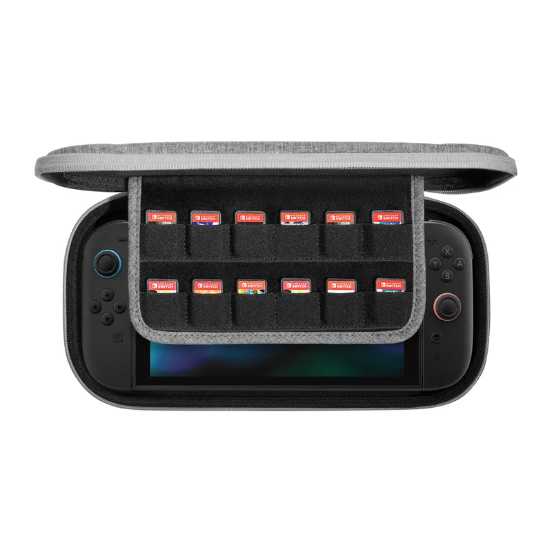 Protective carrying case Tomtoc FancyCase-G05 for Nintendo Switch 2, grey