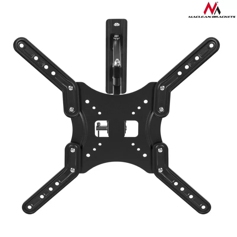 Wall TV mount Maclean MC-759 for 13–55 inch screens, 30 kg capacity, VESA 75x75–400x400, tilt and adjustable depth