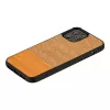 Protective case Man and Wood for iPhone 12 Pro Max — herringbone arancia black