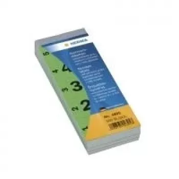 Self-adhesive Number Blocks HERMA 28x56 mm 1-500