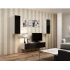 Cama TV stand VIGO 140 30/140/40 white/black gloss