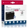Air dust filter Cleanoffice Model 16/840.30.30, activated carbon, 150×120×50 mm