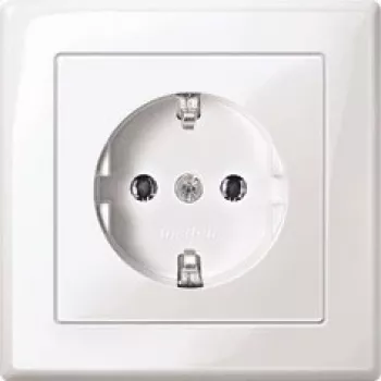 Socket outlet CEE 7/3 Merten MEG2301-1425 White