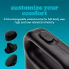 Portable vibration massage gun HoMedics HHP-120BK — compact rechargeable percussion massager