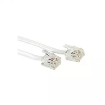 VALUE Telephone Cable - RJ-12 (M) to RJ-12 (M)