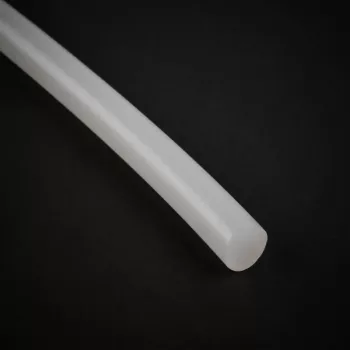 Cooling tubing sleeve BitsPower BP-HTSB12CL-1M, silicone white, 11 mm x 11 mm, 1 m