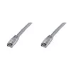 Network Cable Digitus CAT 5e SF/UTP Patch Cord RJ-45 Cat5e 10m Grey