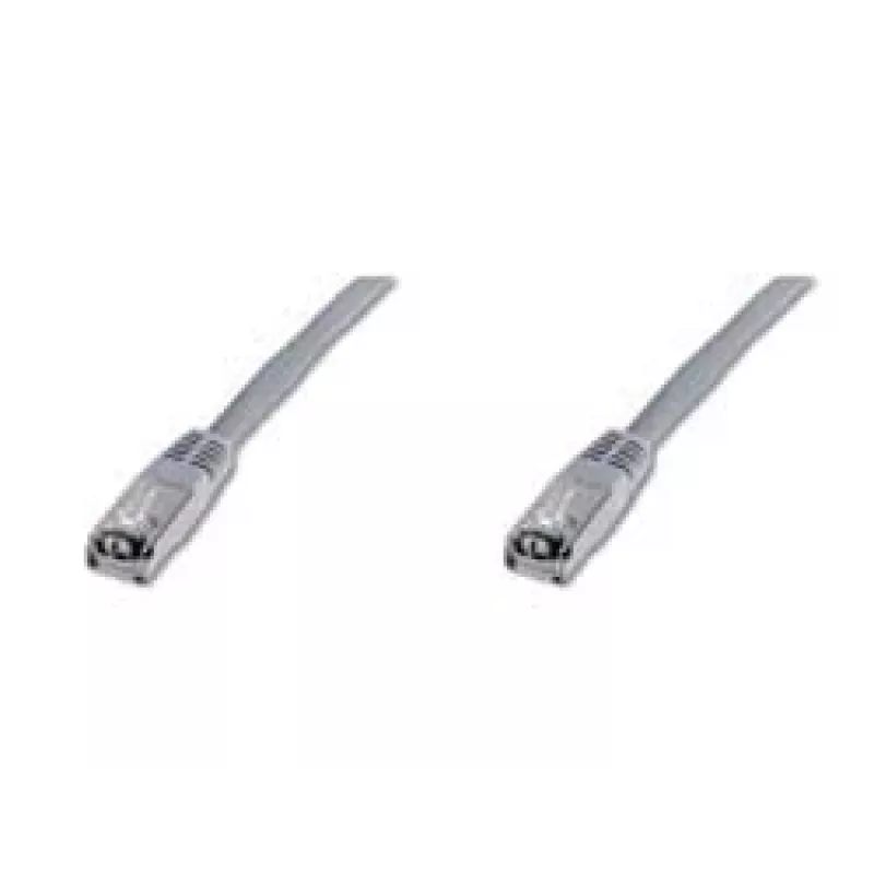 Network Cable Digitus CAT 5e SF/UTP Patch Cord RJ-45 Cat5e 10m Grey