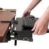 Maclean Under-Desk Keyboard Holder, Adjustable, 5kg max, 67x24cm, MC-462