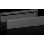 Trim panel Rittal VX 8660.033 Black Steel 600mm Depth 100mm Height