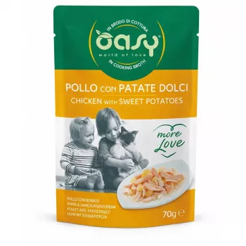 Oasy More Love Chicken with sweet potatoes 70gr