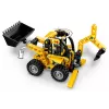 Construction set LEGO Technic Backhoe Loader 42197 — articulated steering, working loader, 104 pieces, recommended age 7+