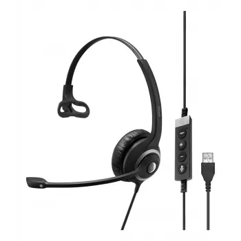 EPOS IMPACT SC 230 USB MS II Mono USB-A Headset In-Line Call Control Microsoft Certified (1000578)