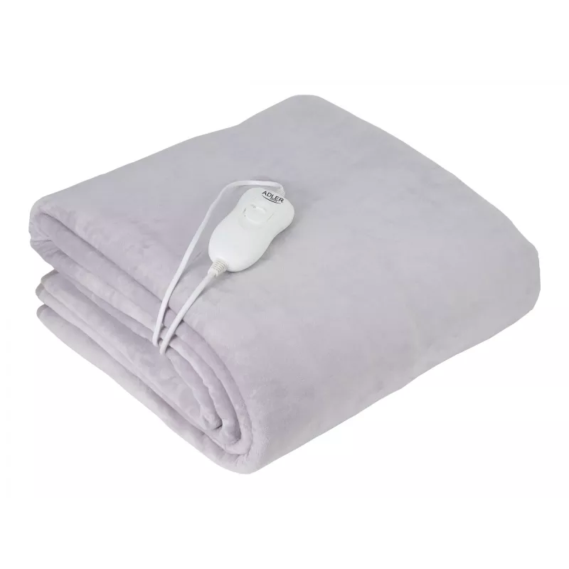 Adler AD 7425 electric blanket 60 W Grey Polyester