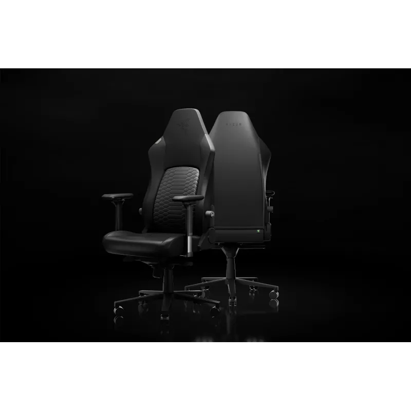 Razer Ergonomic Gaming Chair with Breathable Comfort | Iskur V2 NewGen | Black