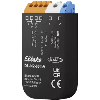 Power supply Eltako DL-N2-80mA 80mA for DALI bus